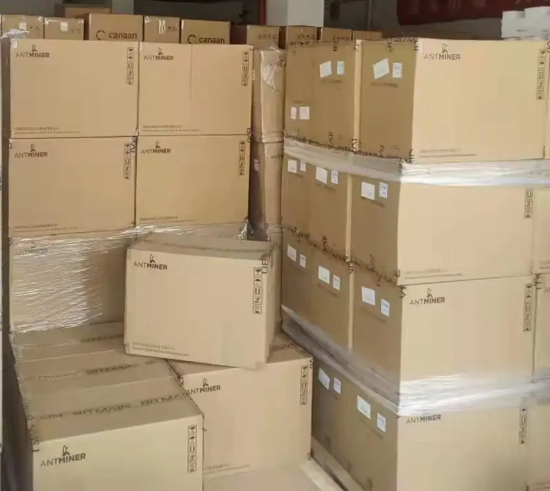 antminers ready to send