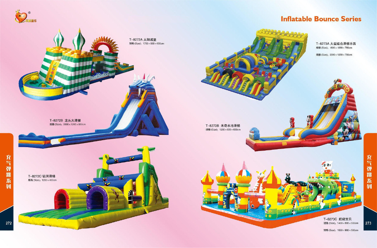 Inflatable playgrounds