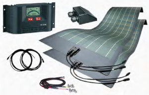 PET-CIGS solar panels