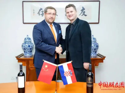 Josip i Dario Mihelin ambasador Republike Hrvatske u Kini