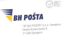 pošta BiH