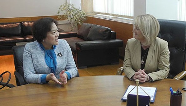 Borjana Krišto u razgovoru s veleposlanicom Kine
