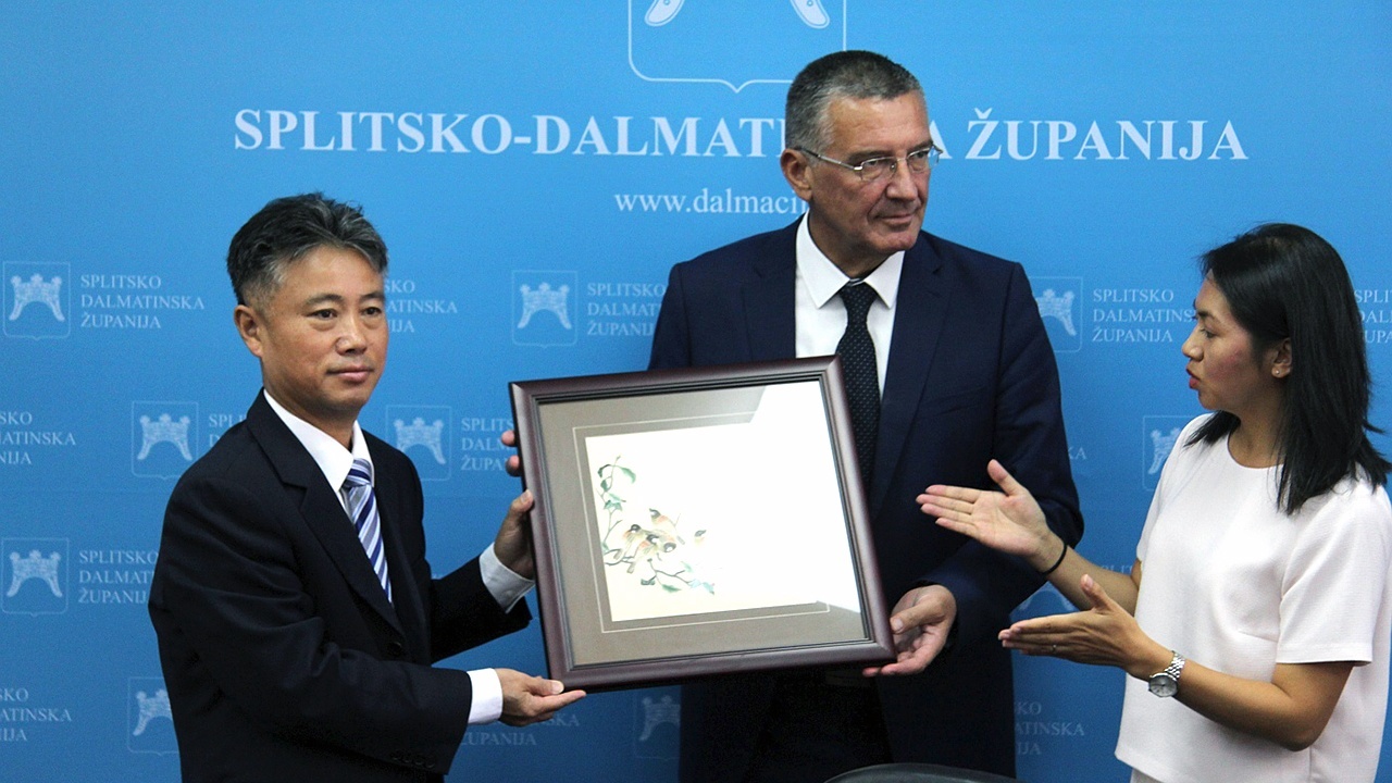 Splitsko-dalmatinski župan primio je predstavnike kineske pokrajine Guangdong
