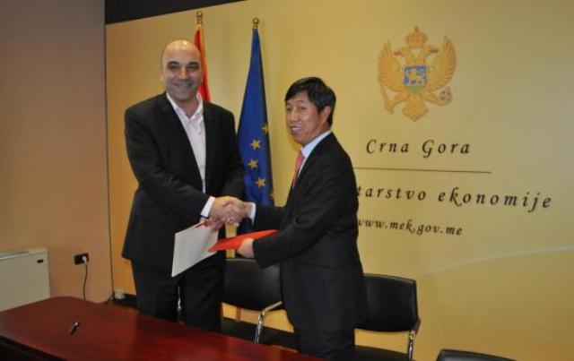 Ministar ekonomije Vladimir Kavarić i potpredsjednik kineske kompanije NORINCO