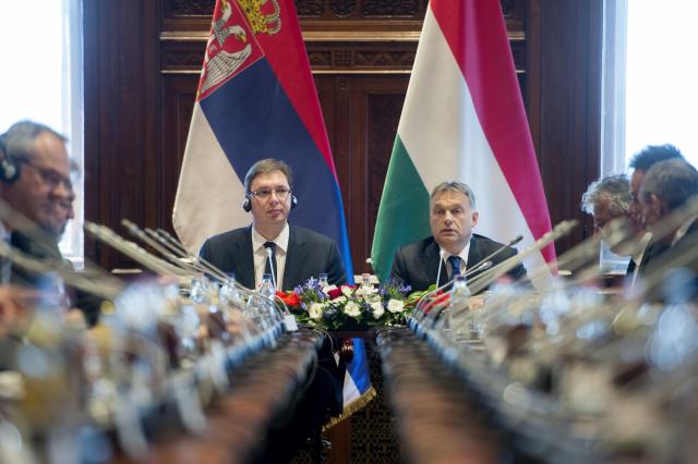 Sastanak Vučić - Orban