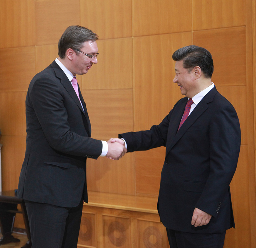 Aleksandar Vučić i predsednik Narodne Republike Kine Si Đinping
