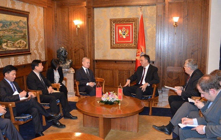 Pomoćnik ministra vanjskih poslova Narodne Republike Kine Liu Haixing u poseti Crnoj Gori