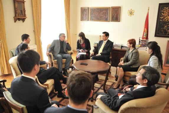 Ministarstvo kulture NR Kine u poseti Crnoj Gori