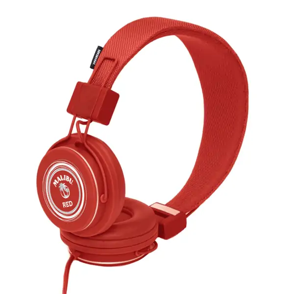 Malibu headphones product branding in China